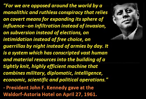 Image result for JFK globalist