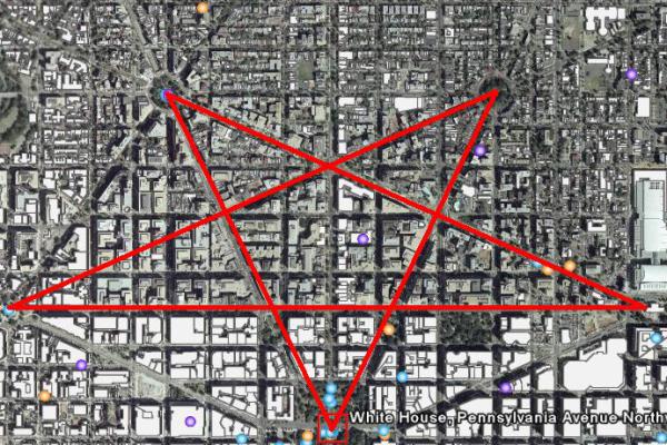 Image result for pentagram white house