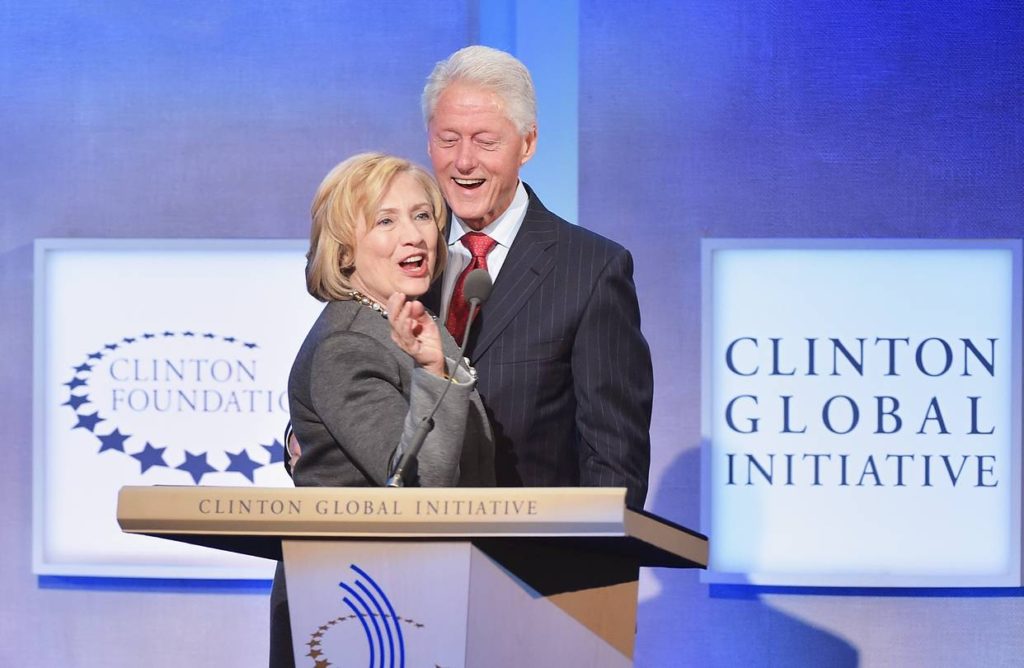 The Clintons don't draw lines between their 'charity' and personal enrichment.