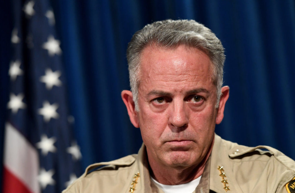 Why was Las Vegas Sheriff Joe Lombardo honored by an invite from the ...